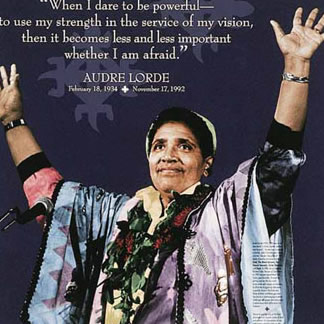 Audre Lorde at the I Am Your Sister Conference